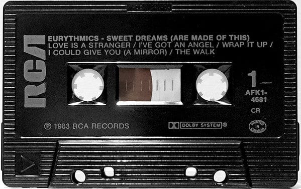 Eurythmics - Sweet Dreams (Are Made Of This) (Cassette) RCA Cassette 078635468144