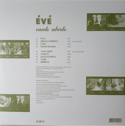 Évé* - Canto Aberto (LP) Komos Vinyl 3770014204257