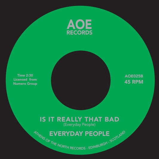 Everyday People (12) - Super Black (7") Athens Of The North, AOE Vinyl 5050580673199