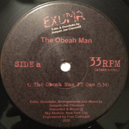 Exuma - The Obeah Man (Edits & Overdubs By Joaquin Joe Claussell) (7") Sacred Rhythm Music Vinyl