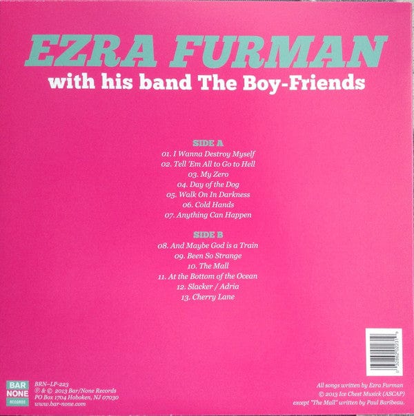 Ezra Furman - Day Of The Dog (LP) Bar/None Records Vinyl 032862022319