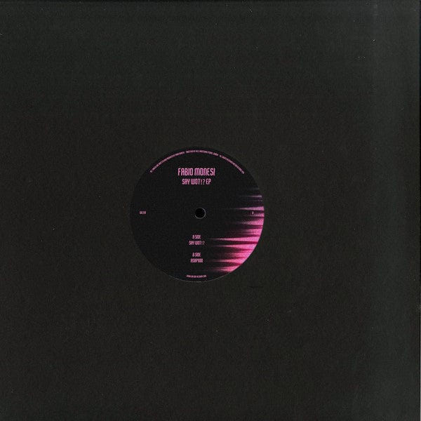 Fabio Monesi - Say Wot!? (12") Wilson Records Vinyl