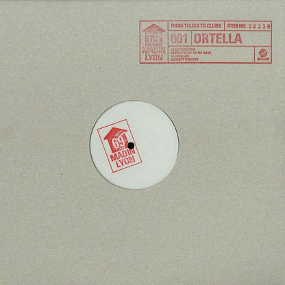 Ortella – 69001 (12", Mad Recordings, 2016) Front Cover