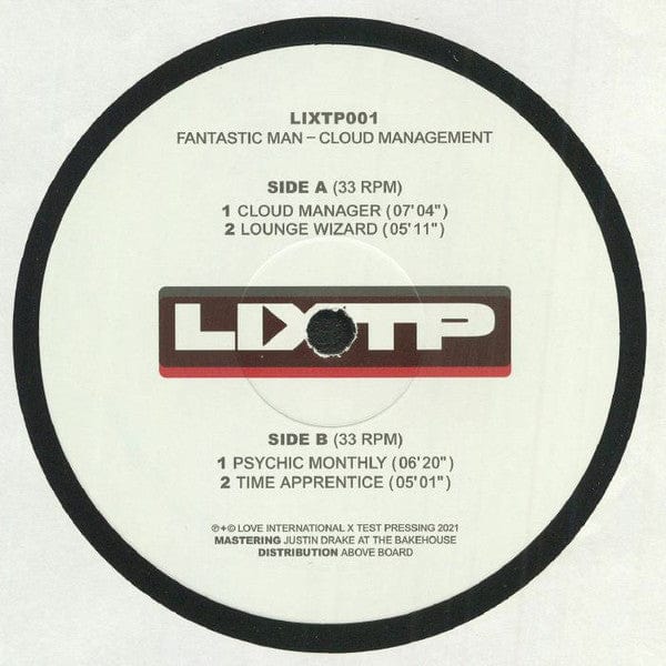 Fantastic Man - Cloud Management on LIXTP at Further Records