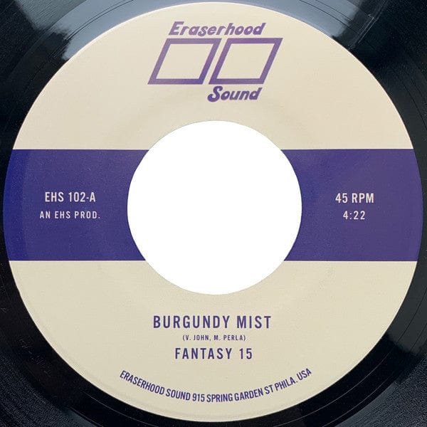 Fantasy 15 - Burgundy Mist / Percy St. (7") Eraserhood Sound Vinyl 674862655229