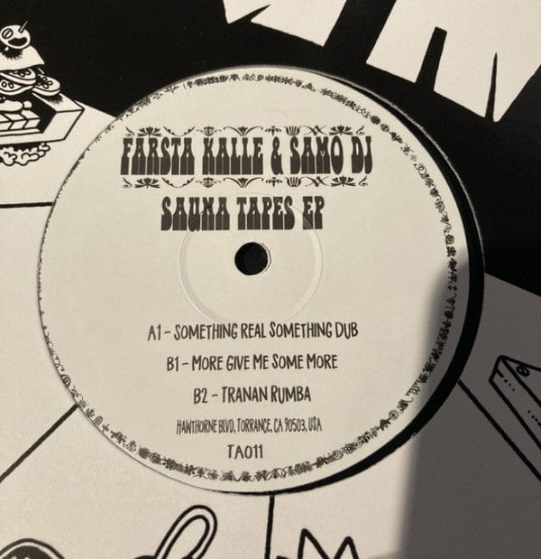 Farsta Kalle & Samo DJ* - Sauna Tapes EP (12") Take Away (3) Vinyl