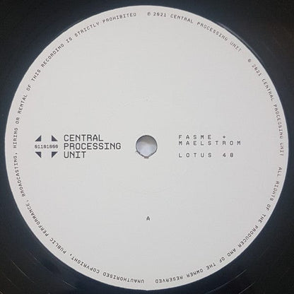 Fasme + Maelstrom (2) - Lotus 48 (12") Central Processing Unit Vinyl 5050580763319
