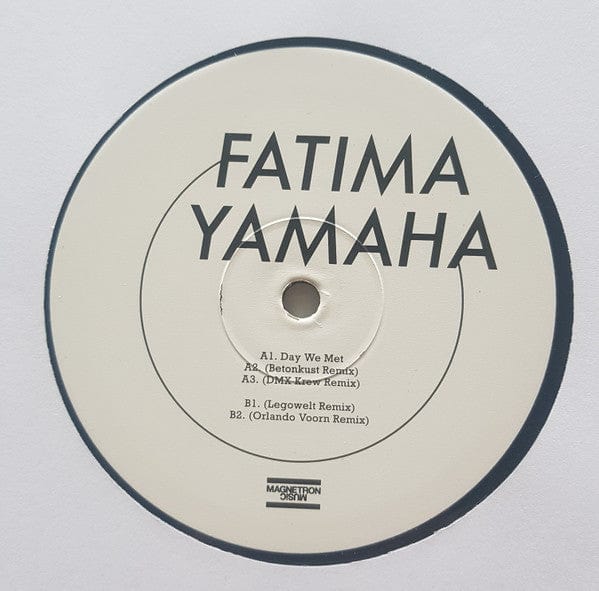 Fatima Yamaha - Day We Met (12") Magnetron Music Vinyl 6011430615676