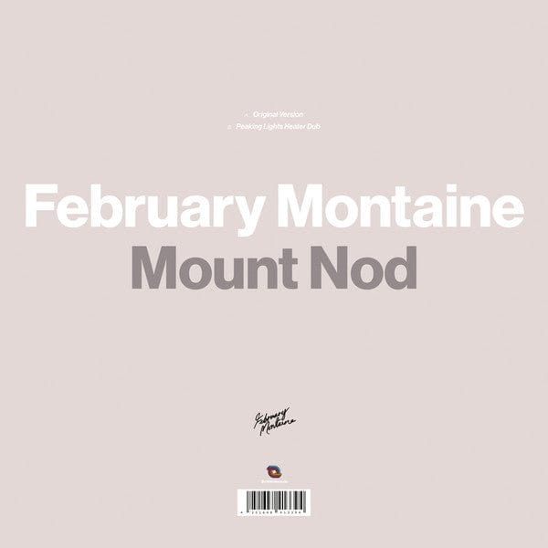 February Montaine - Mount Nod (12") Be With Records Vinyl 4251648413394