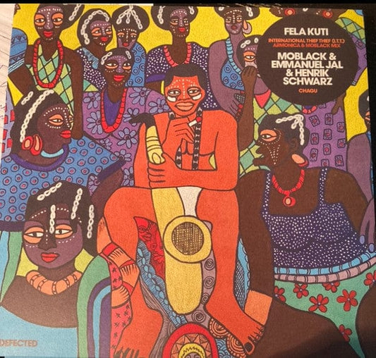 Fela Kuti / Moblack & Emmanuel Jal & Henrik Schwarz - International Thief Thief (I.T.T.) / Chagu (12") Defected Vinyl