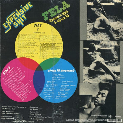 Fela Ransome Kuti* & Africa 70 - Expensive Shit (LP) Knitting Factory Records,Kalakuta Sunrise Vinyl 720841207511