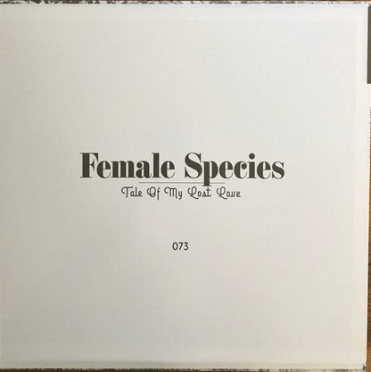 Female Species - Tale Of My Lost Love (LP) Numero Group Vinyl 825764107310