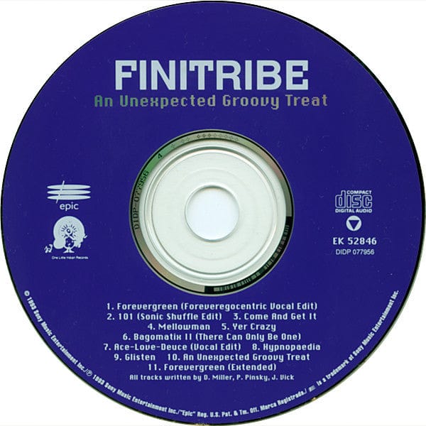 Finitribe - An Unexpected Groovy Treat (CD) Epic,One Little Indian CD 074645284620