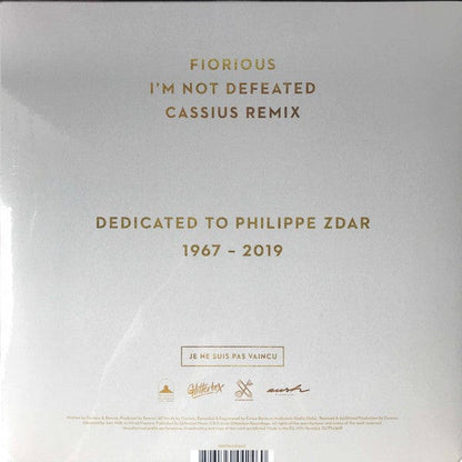 Fiorious - I'm Not Defeated (Cassius Remix) (12") Glitterbox, Ed Banger Records Vinyl 826194442460