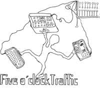 Five O'Clock Traffic - Aside From Dreams And Hallucinations (LP) Djuring Phonogram Vinyl