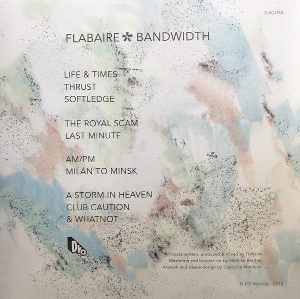 Flabaire - Bandwidth (2xLP, Album) D.KO Records