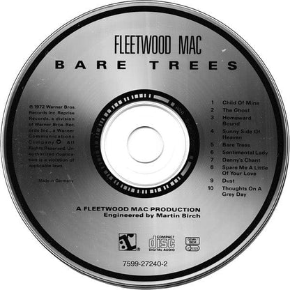 Fleetwood Mac – Bare Trees (CD, Reprise Records) Image 3