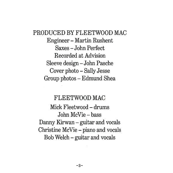 Fleetwood Mac - Future Games (CD) Reprise Records CD 075992745826