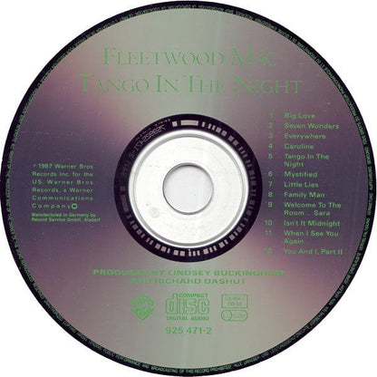 Fleetwood Mac – Tango In The Night (CD, Warner Bros. Records) Image 3