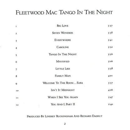 Fleetwood Mac – Tango In The Night (CD, Warner Bros. Records) Image 5