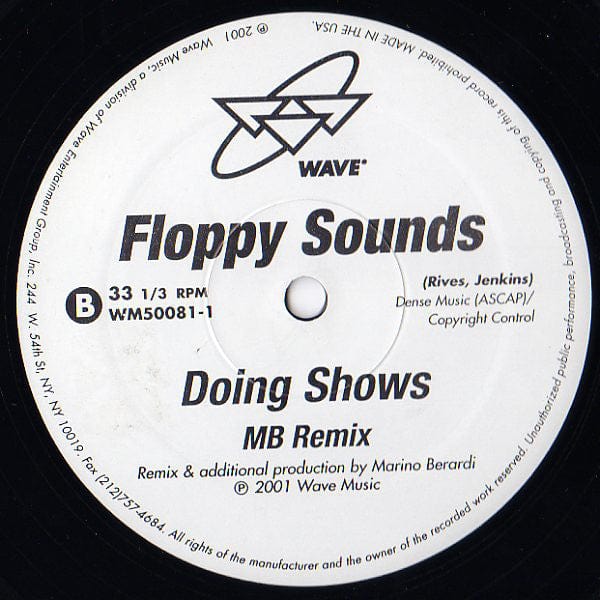 Floppy Sounds - Doing Shows (12") Wave Music, Wave Music