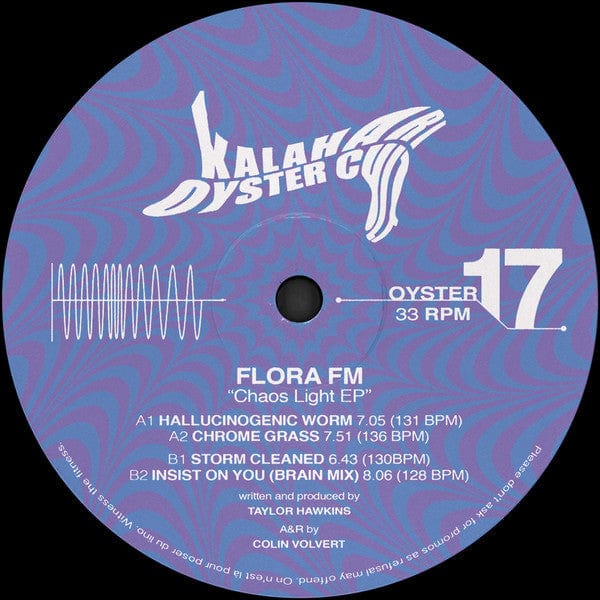 Flora FM - Chaos Light EP (12", EP) Kalahari Oyster Cult