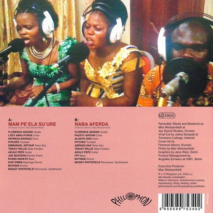 Florence Adooni - Mam Pe'ela Su'ure (7") Philophon Vinyl 5050580753402