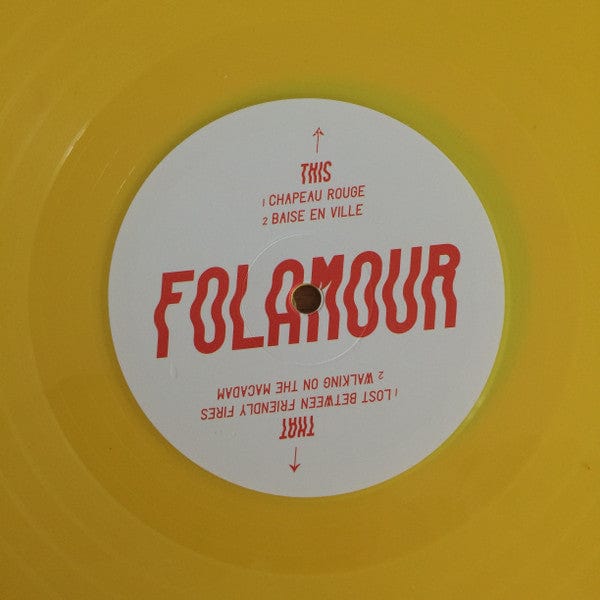 Folamour - Chapeau Rouge (12") Fauxpas Musik Vinyl 827170607460