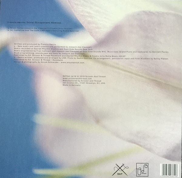 Francis Harris - Trivial Occupations Remixes (12") Scissor and Thread Vinyl 4250382438106