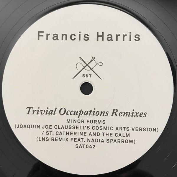 Francis Harris - Trivial Occupations Remixes (12") Scissor and Thread Vinyl 4250382438106