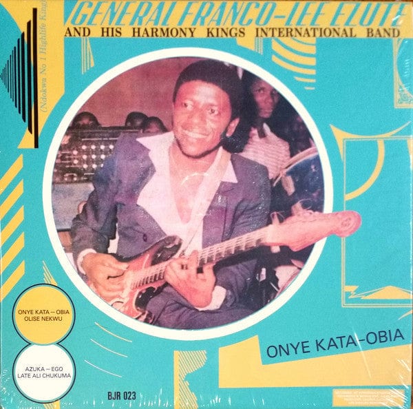 Franco Lee Ezute And His Harmony Kings International Band - Onye Kata-Obia (LP) Les Disques Bongo Joe Vinyl 7640159731238