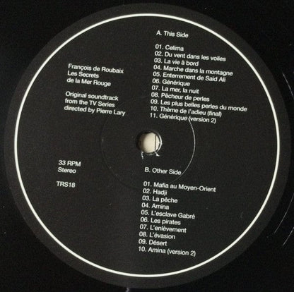 François De Roubaix - Les Secrets De La Mer Rouge (LP) Transversales Disques Vinyl 3760179355918