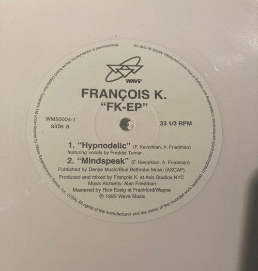 François K.* - FK-EP (12") Wave Music Vinyl