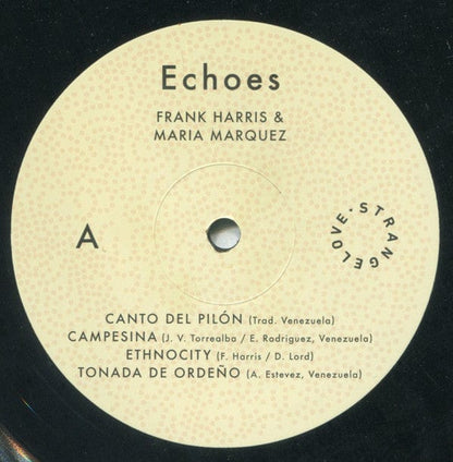 Frank Harris & Maria Marquez - Echoes (LP, Comp) on Strangelove Music at Further Records
