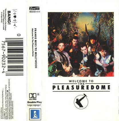 Frankie Goes To Hollywood - Welcome To The Pleasuredome (Cassette) Island Records,ZTT Cassette 07567902324