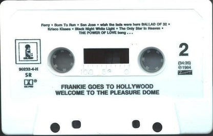 Frankie Goes To Hollywood - Welcome To The Pleasuredome (Cassette) Island Records,ZTT Cassette 07567902324