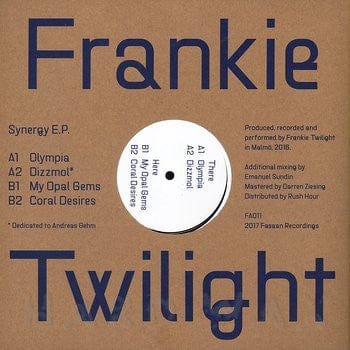 Frankie Twilight - Synergy EP (12") Fasaan Recordings Vinyl