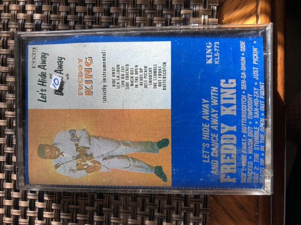 Freddy King – Let's Hide Away And Dance Away With Freddy King (Cassette, King Records, 1988) Front Cover