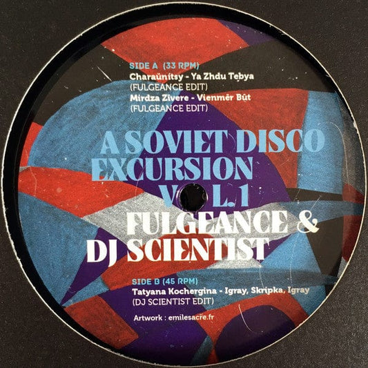 Fulgeance & DJ Scientist - A Soviet Disco Excursion Vol. 1 (12", EP) Excursions (5)