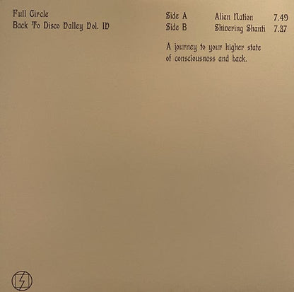 Full Circle (16) - Back To Disco Valley Vol. IV (12", Ltd) Crowdspacer