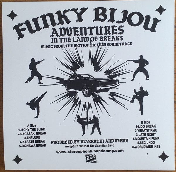 Funky Bijou - Adventures In The Land Of Breaks (LP) Stereophonk Vinyl