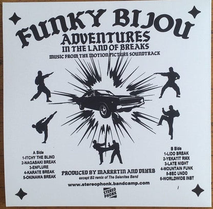 Funky Bijou - Adventures In The Land Of Breaks (LP) Stereophonk Vinyl