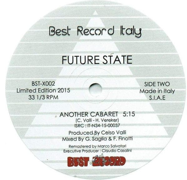 Future State (2) - Future State (12") Best Record Italy, Best Record Vinyl