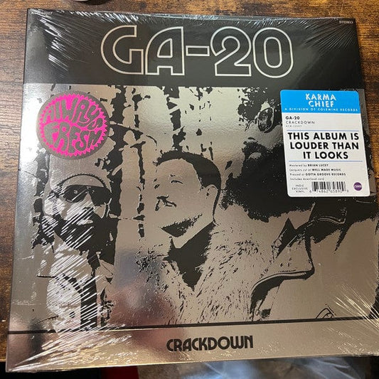 GA-20 - Crackdown (LP) Karma Chief Records Vinyl 674862658909