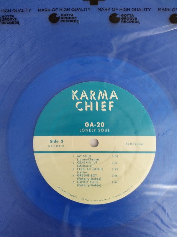 GA-20 - Lonely Soul (LP) Karma Chief Records Vinyl 674862658558