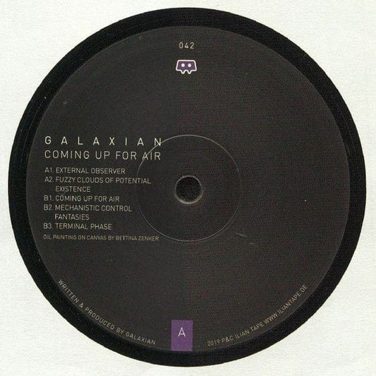 Galaxian (3) - Coming Up For Air (12") Ilian Tape Vinyl