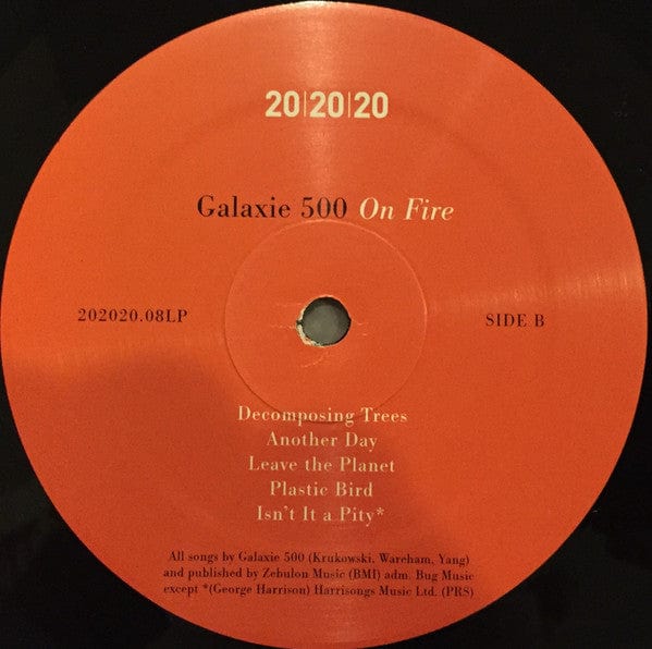 Galaxie 500 - On Fire (LP) 20|20|20 Vinyl 600197100912