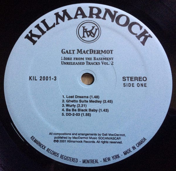 Galt MacDermot - More From The Basement (Unreleased Tracks Vol. 2) (LP) Kilmarnock Vinyl