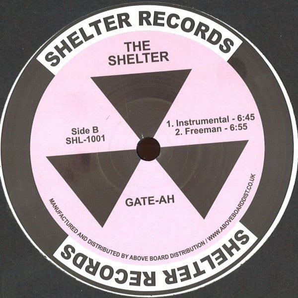 Gate-Ah - The Shelter (12", RE, RM) on Shelter Records (3) at Further Records