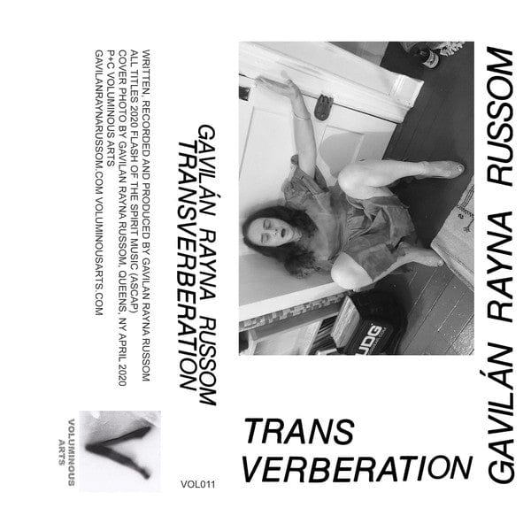 Gavilán Rayna Russom - Transverberation (Cassette) Voluminous Arts Cassette